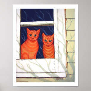 Affiches TheSuperiorCat - intérieur regardant