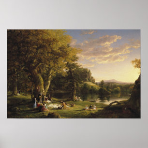 Affiches Thomas Cole - Le Pic-Nic