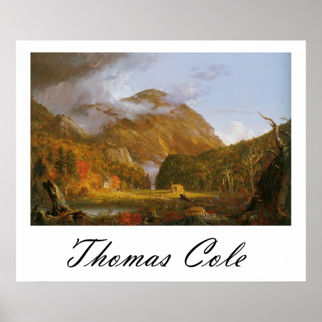Affiches Thomas Cole Notch des Montagnes Blanches (Devant)