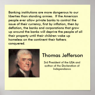 Affiches Thomas Jefferson