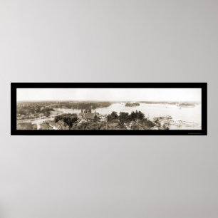 Affiches Thousand Islands NY Photo 1912