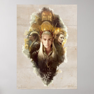 Affiches Thranduil, LEGOLAS GREENLEAF™, & TAURIEL™ Graphiqu