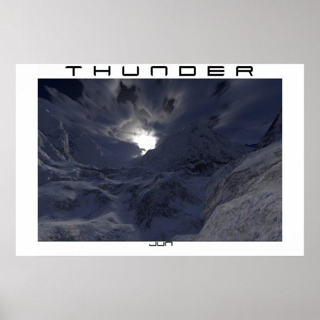 Affiches Thunder (Devant)