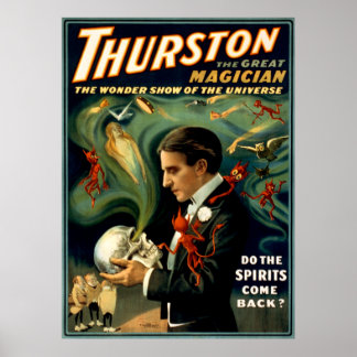 Affiches Thurston le Grand Magicien c. 1915
