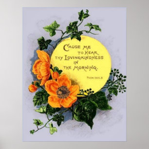 Affiches Thy gentillesse affectueuse