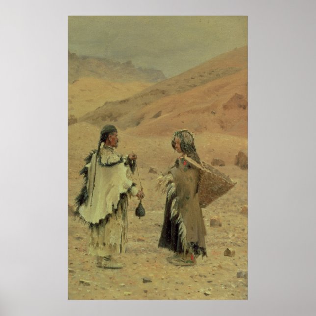 Affiches Tibétains de l'Ouest, 1875 (Devant)