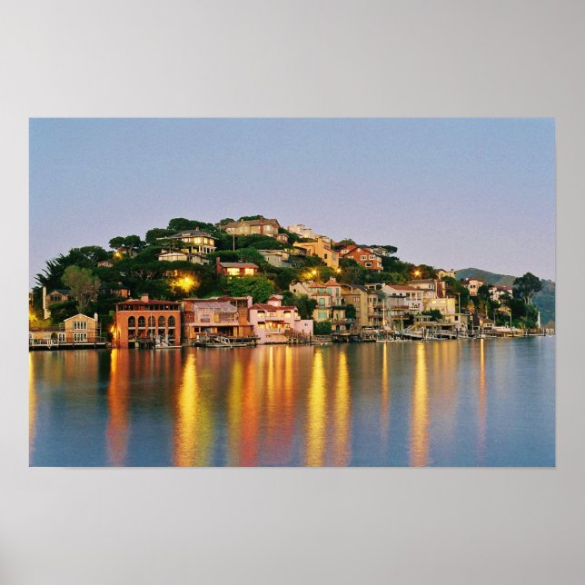 Affiches Tiburon, Californie (Devant)