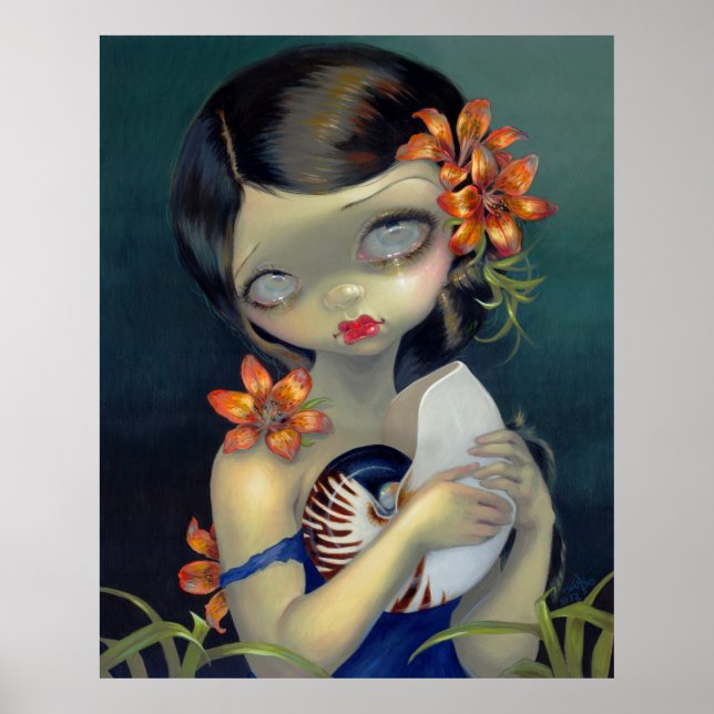 Affiches Tiger Lily, Tiger Nautilus ART IMPRIMER fée grand  (Devant)