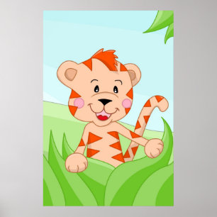 Affiches Tigre d'Afrique