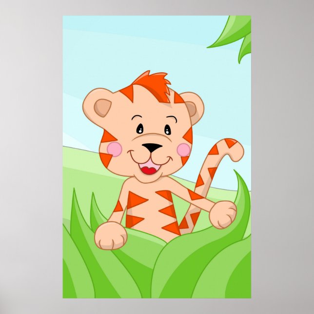 Affiches Tigre d'Afrique (Devant)