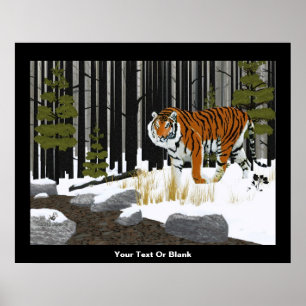 Affiches Tigre de Sibérie