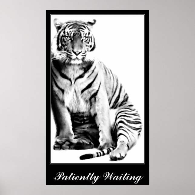Affiches Tigre, En Attente_ (Devant)