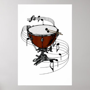 Affiches Timbales (tambour de bouilloire)