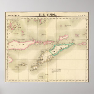 Affiches Timor Island Oceania no 28