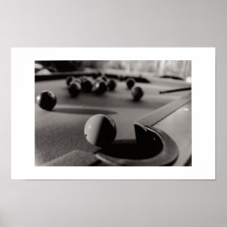 Affiches Tir au billard