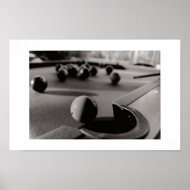 Affiches Tir au billard (Devant)