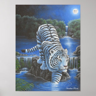 Affiches Tirer blanc