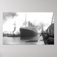 Titanic aux quais de Southampton