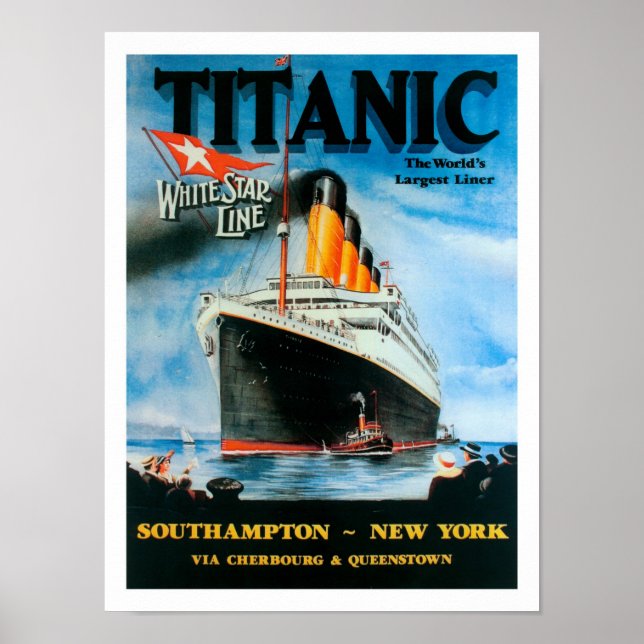 Affiches Titanic-World le plus grand Liner ! (Devant)