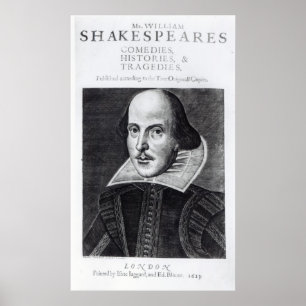 Affiches Titlepage, 'M. William Shakespeares