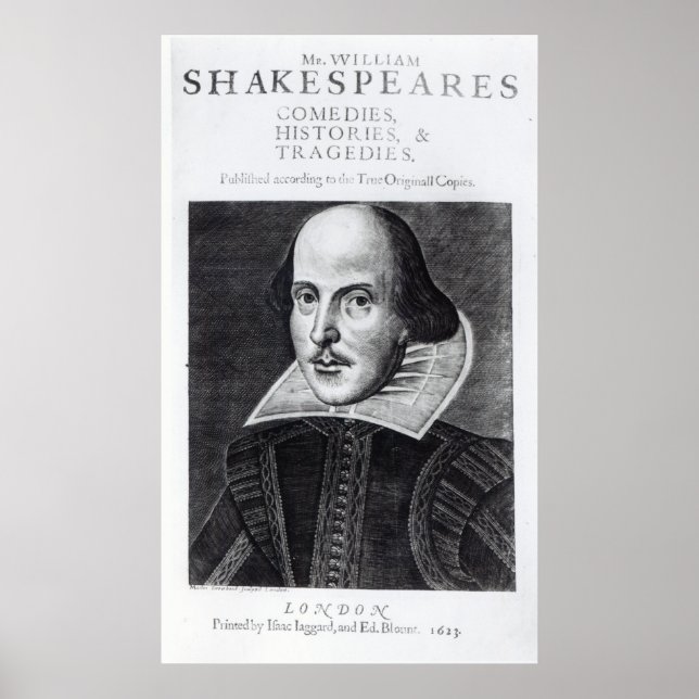 Affiches Titlepage, 'Mr. William Shakespeares (Devant)