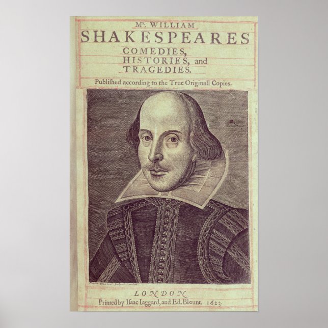 Affiches Titre de "Mr. William Shakespeares (Devant)
