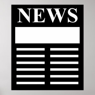 Affiches Titres de nouvelles