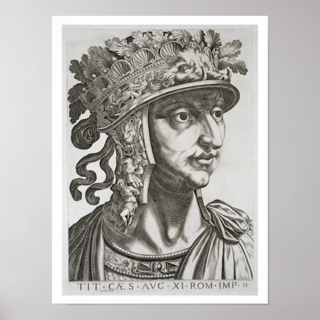 Affiches Titus Caesar (39-81 ap. J.-C.), 1596 (gravure) (Devant)