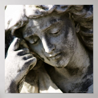 Affiches Toile Angel Thinking