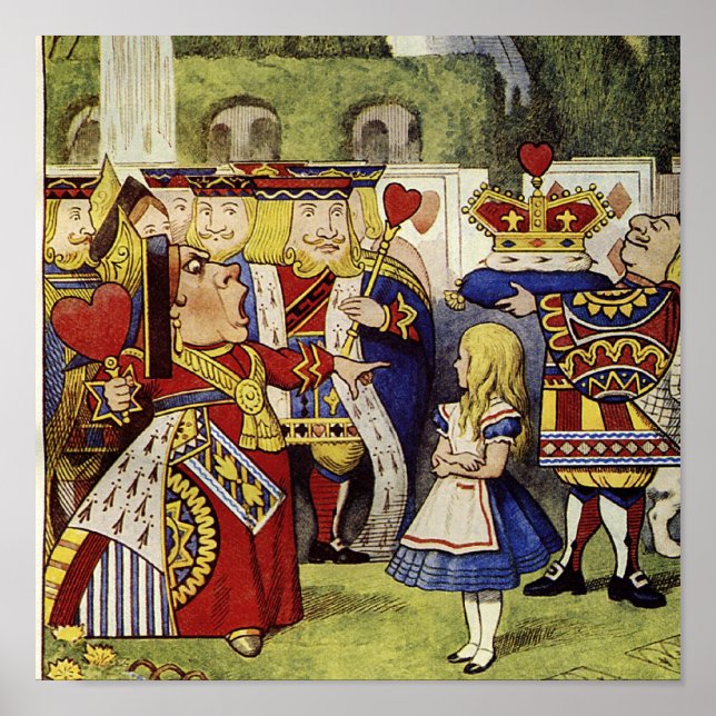 Affiches toile de la Reine des Coeurs Imprimer (Devant)