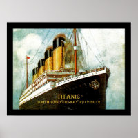 Toile du 100e anniversaire de RMS Titanic
