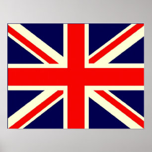 Affiches Toile d'Union Jack