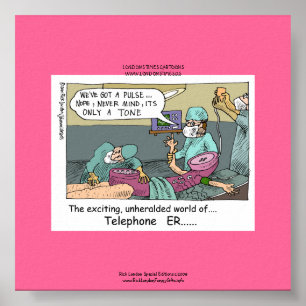 Affiches Toile Imprimée Drôle Dessin Animé Code Téléphoniqu