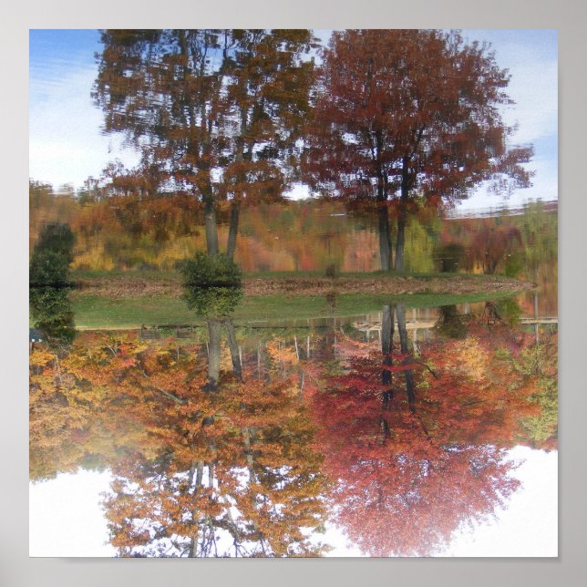 Affiches Toile Réflexions (Devant)