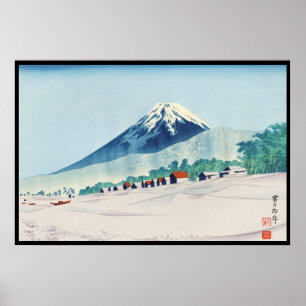 Affiches Tokuriki Tomikichiro 36 Vues de Fuji art japon
