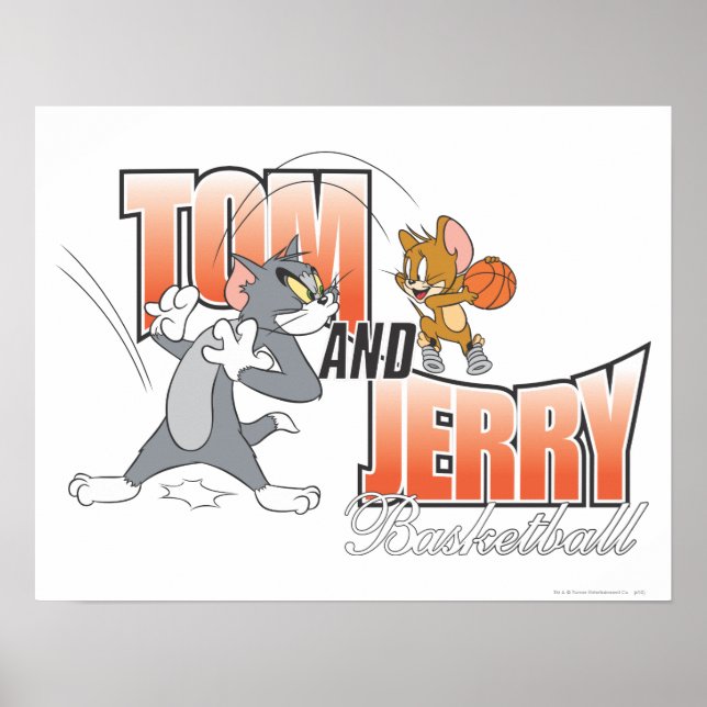 Affiches Tom and Jerry Basketball 3 (Devant)