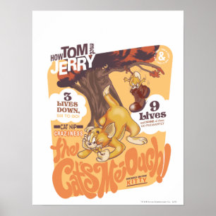 Affiches Tom and Jerry The Cats Me-Ouch