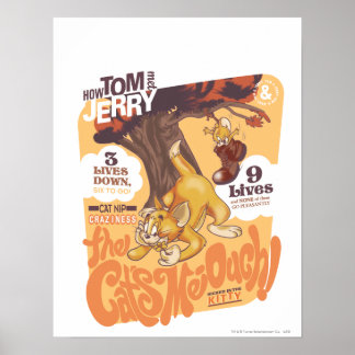 Affiches Tom and Jerry The Cats Me-Ouch