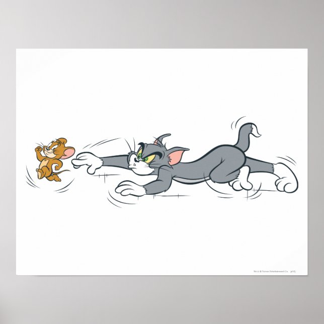 Affiches Tom et Jerry Chase (Devant)