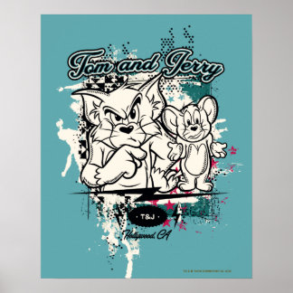 Affiches Tom et Jerry Hollywood CA