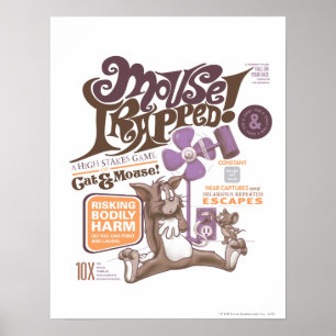 Affiches Tom et Jerry Mouse piégés