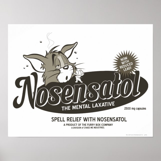 Affiches Tom et Jerry Nosensatol (Devant)