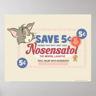 Affiches Tom Et Jerry Nosensatol Coupon