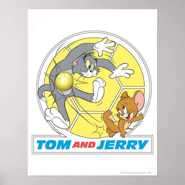 Affiches Tom et Jerry Soccer (Football) 8 (Devant)