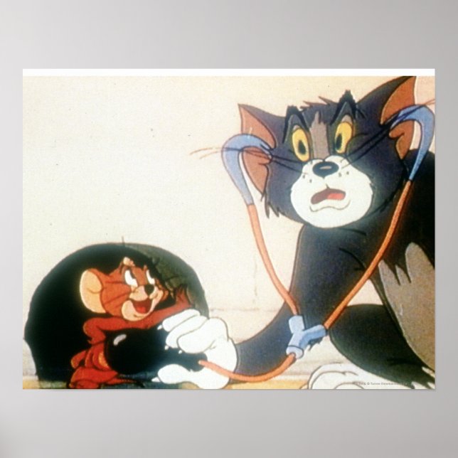 Affiches Tom Et Jerry Stethescope (Devant)
