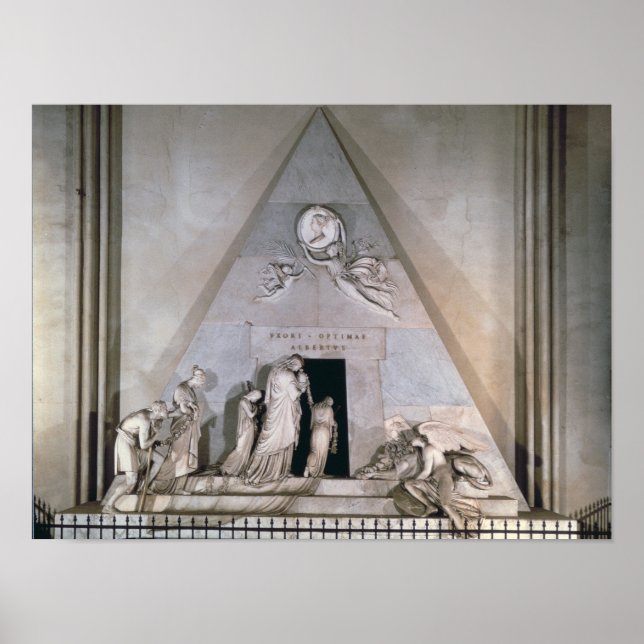 Affiches Tombeau de l'archevêque Maria Christin (Devant)