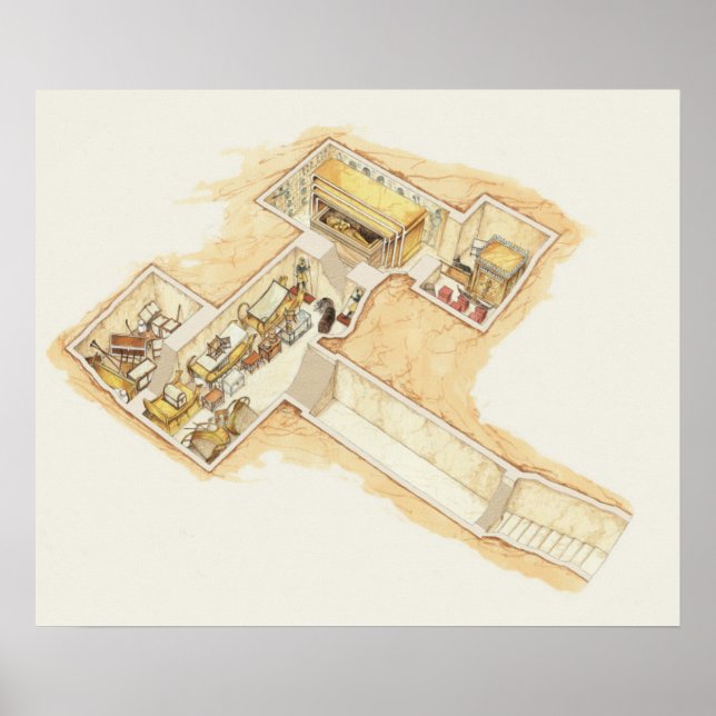 Affiches Tombeau de Toutankhamon (Devant)