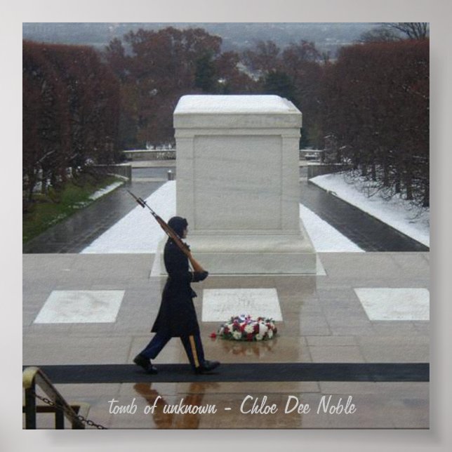 Affiches Tombeau inconnu - Arlington (Devant)