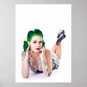 Affiches Tombes de Lea de pin-up