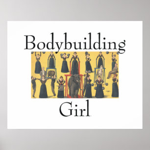 Affiches TOP Bodybuilding Girl